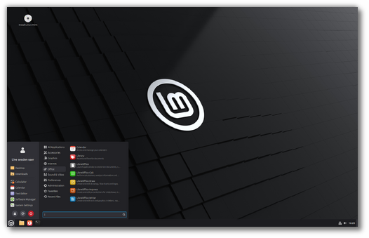 Linux Mint Oberfläche